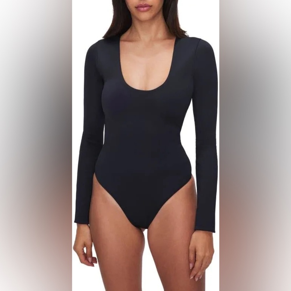 Good American Sculpting Scoop Neck Bodysuit